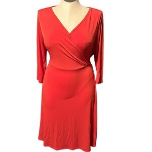 NY COLLECTION size large red dress
